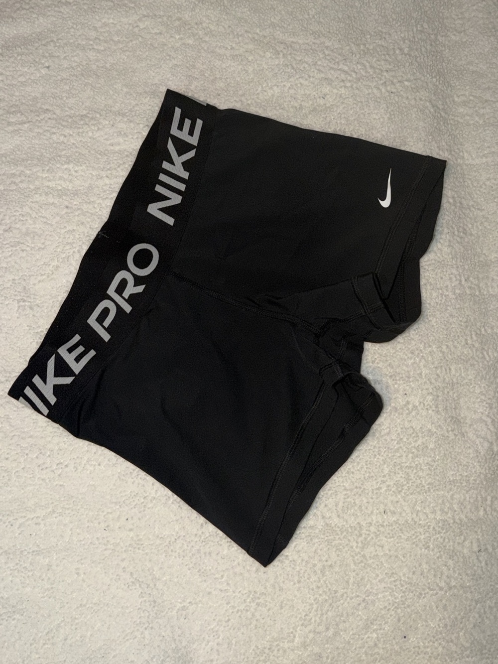 Nike Black Pro Girls' Training Compression Shorts